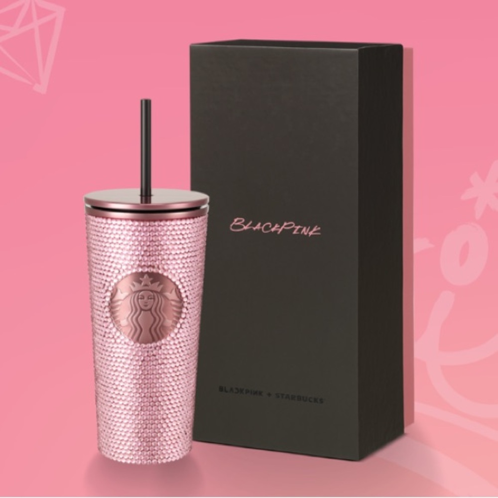 BLACKPINK x STARBUCKS KOREA Rhinestone Cold Cup (Limited Edition)